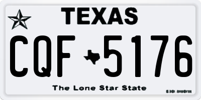 TX license plate CQF5176