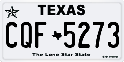TX license plate CQF5273