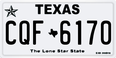 TX license plate CQF6170