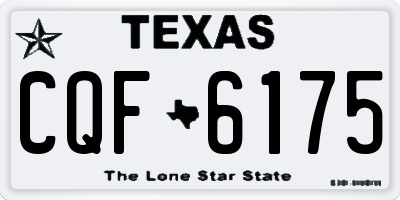 TX license plate CQF6175