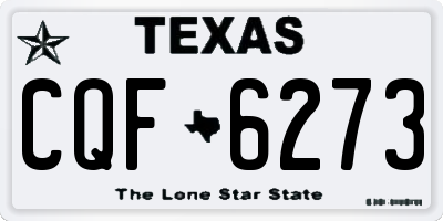 TX license plate CQF6273