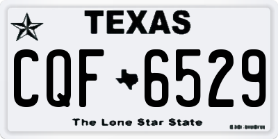 TX license plate CQF6529