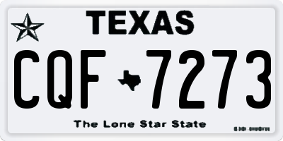 TX license plate CQF7273