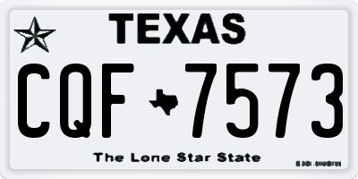 TX license plate CQF7573