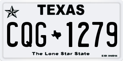 TX license plate CQG1279