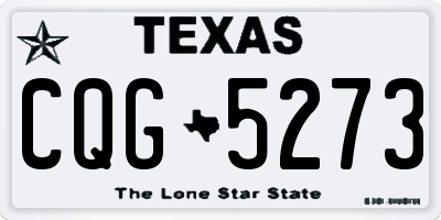TX license plate CQG5273