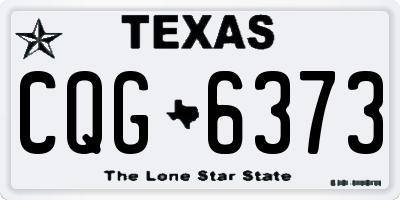 TX license plate CQG6373