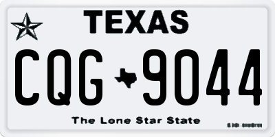 TX license plate CQG9044