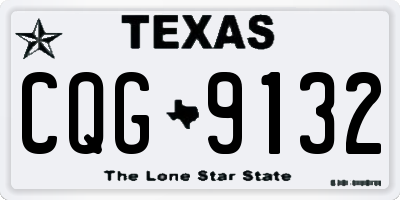 TX license plate CQG9132