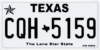 TX license plate CQH5159