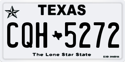 TX license plate CQH5272