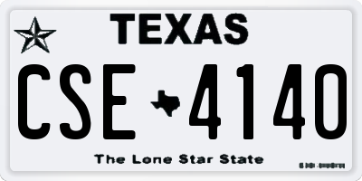 TX license plate CSE4140