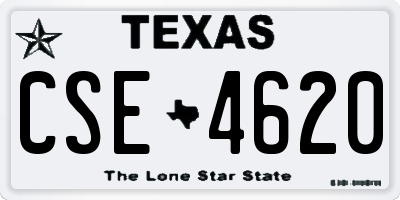 TX license plate CSE4620