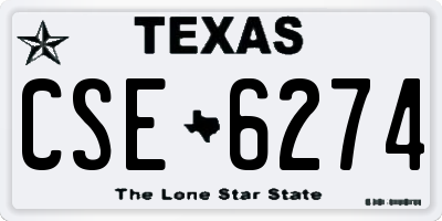 TX license plate CSE6274