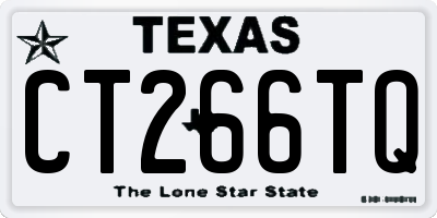 TX license plate CT266TQ