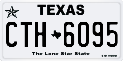 TX license plate CTH6095