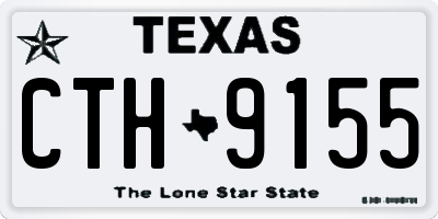TX license plate CTH9155