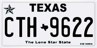 TX license plate CTH9622