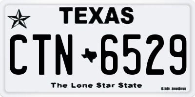 TX license plate CTN6529