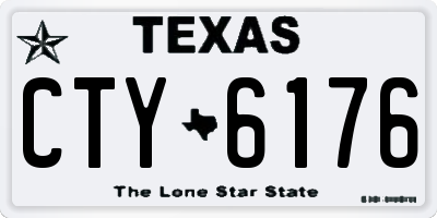 TX license plate CTY6176