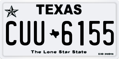 TX license plate CUU6155