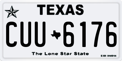 TX license plate CUU6176