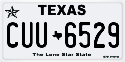 TX license plate CUU6529