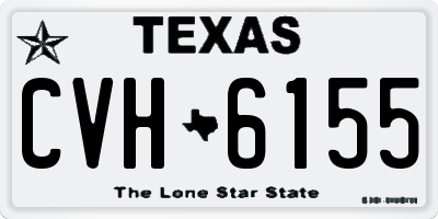 TX license plate CVH6155