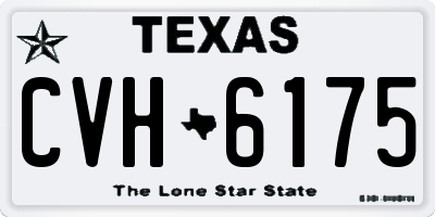 TX license plate CVH6175