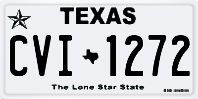 TX license plate CVI1272