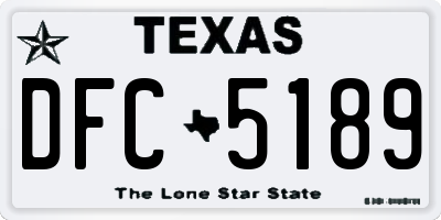TX license plate DFC5189