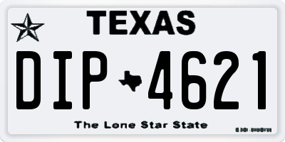 TX license plate DIP4621