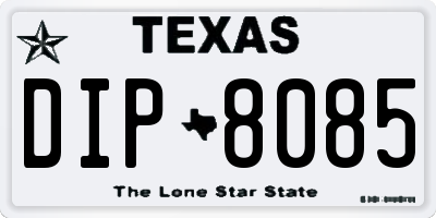 TX license plate DIP8085
