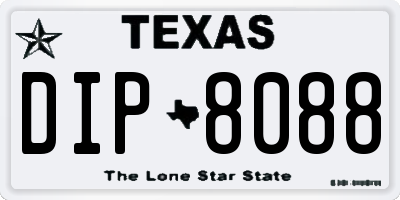 TX license plate DIP8088