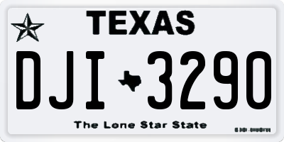 TX license plate DJI3290