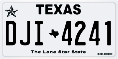 TX license plate DJI4241