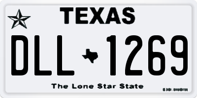 TX license plate DLL1269
