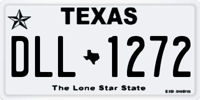 TX license plate DLL1272