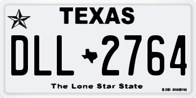 TX license plate DLL2764