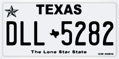 TX license plate DLL5282