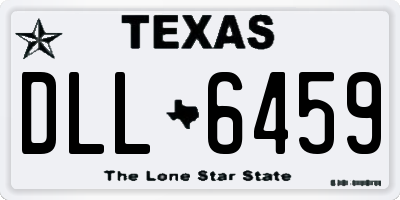 TX license plate DLL6459