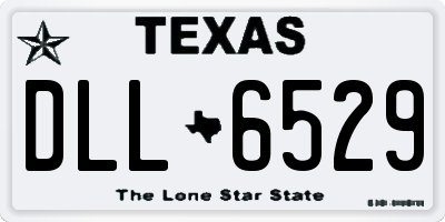 TX license plate DLL6529