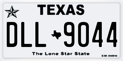 TX license plate DLL9044