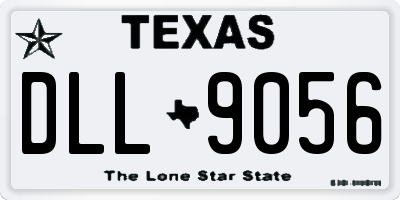 TX license plate DLL9056