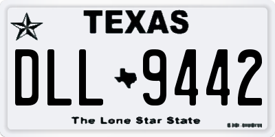 TX license plate DLL9442