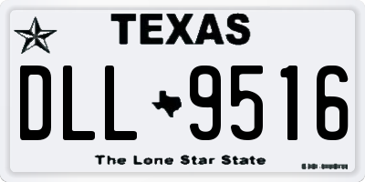 TX license plate DLL9516