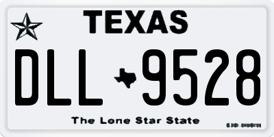TX license plate DLL9528