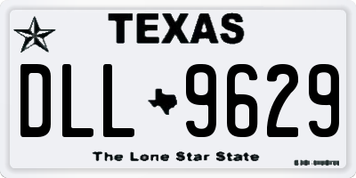 TX license plate DLL9629