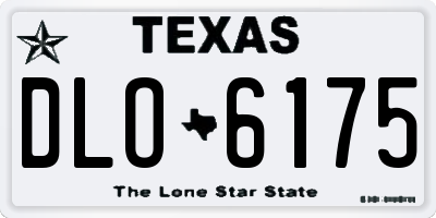 TX license plate DLO6175
