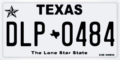 TX license plate DLP0484